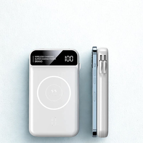 Ultravékony 50000 mAh-s mágneses vezeték nélküli power bank